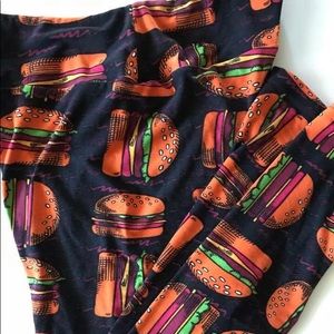 Hamburger Lularoe OS Leggins